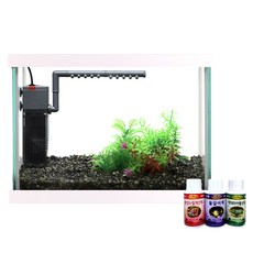 SUAQUA 簡約魚缸設備組, 白色的