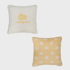 Rugum Melting Duck 柔軟抱枕套