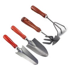 yoromkorom 園藝工具迷你植苗鏟4件組, 1套