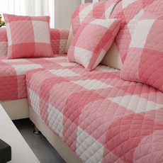 北歐格紋沙發墊