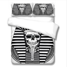 彩色印花被套枕套組 A_RD_215