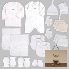 Organic Boom 夏季薄款嬰兒套裝禮盒 20件組