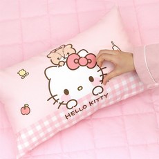 NARA HOME DECO 三麗鷗 Little Friend 系列超細纖維兒童枕頭, Hello Kitty