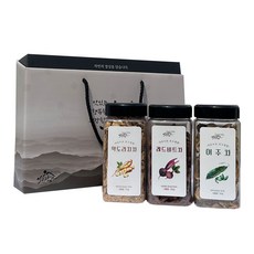 Leegojang food 低溫烤茶禮盒3入組, 1組, 桔梗茶+甜菜根茶+苦瓜茶