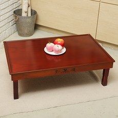 매아리 직사각 6인 밥상 69 x 51 x 26 cm, 엔틱
