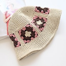 Knitt 針織帽子DIY套組, 粉色, 1組