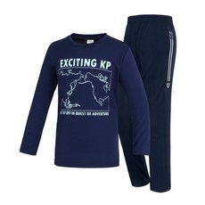KISPO 孩童 Raina 簽名訓練上衣和下裝套裝