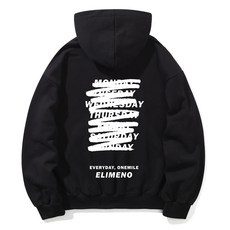Elimeno EL Not Always 毛圈連帽T恤