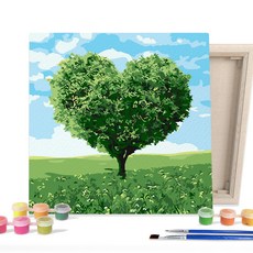 iLovePainting DIY 熱銷繪畫組, 1組, 綠心樹