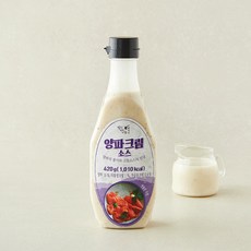 잘식비 양파크림 소스, 420g, 1개