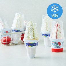 롯데웰푸드 더블비얀코 210ml x 3개입 + 빵빠레 바닐라 195ml x 3개입 세트 (냉동), 1세트