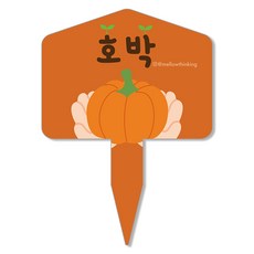 멜로우스토리 주말농장 야채 팻말, 10 호박