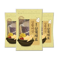 桑黃蘑菇蔘雞材料包, 100g, 3包