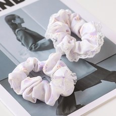 아기코끼리 베어 베베 레이스 헤어곱창 2p