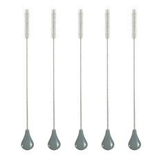 MODU'I 孩童吸管通管刷, 5入, 灰色