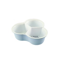 JCP多功能雙層瀝水盤, 藍色