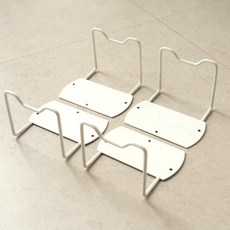 CozyHere 床墊防滑固定器 大型 144 x 124 x 101 mm 4入, 白色