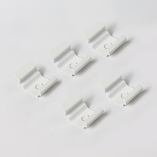 창안애 블라인드 롤스크린 설치 부속품 D, 화이트D, 5개