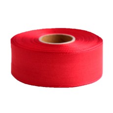 펄오간디 리본끈 40mm, 빨강, 45m, 1개
