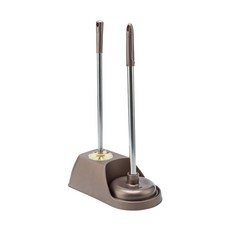 下一個 棕色馬桶刷滾筒支架套組 棕色 YT_RA1298, 1套, 棕色