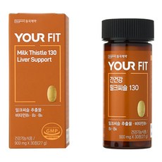 동국제약 유어핏 간건강 밀크씨슬130 27g, 1개, 30정