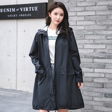 OMT 女性高爾夫釣魚露營防水雨衣 OFDJ-RCT2, 1個, 黑色