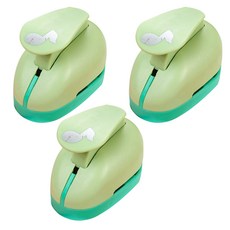 Allode 壓花打洞器 顏色隨機出貨, 3個, 10 音符