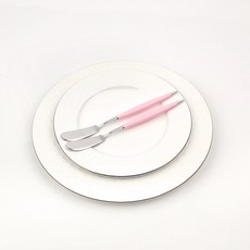 Bogen 蒙布朗可愛餐具奶油刀, 粉紅色, 2個