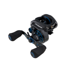 Abu Garcia Revo4 Inshore右手柄捲線器, 黑色+藍色, Revo 4 近海