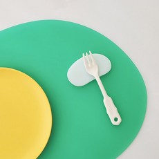 라잇뮤즈 아크릴 수저 받침, 화이트