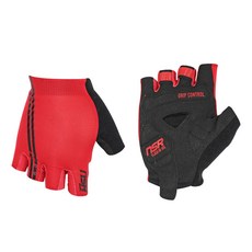 nSR RIDInG Flash輕量貼合自行車手套, 紅色