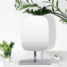 Youilart 圓角方形鍍鉻立鏡, 鍍鉻