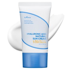 이즈앤트리 히아루론산 네추럴 선크림 SPF50+ PA++++, 50ml, 1개