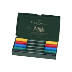 FABER-CASTELL 輝柏 Albrecht Dürer 水彩麥克筆 160305, 5色, 1個