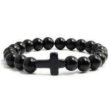 招財致富祝福幸運願望成真十字架手鍊, 類型7, 1個