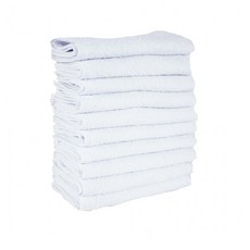 블루얼스 면 주방 행주 흰색, 10개