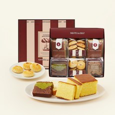 겐츠베이커리 상투과자 세트 2호 1.03kg + 쇼핑백, 1세트