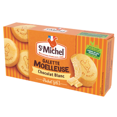 St Michel 圓酥餅 白巧克力口味 6入, 180g, 1盒