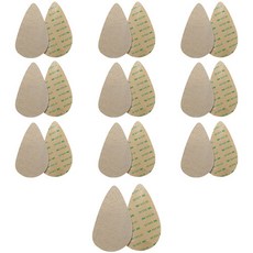 皮鞋高跟鞋防滑磨損錐形墊 10組