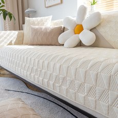 GNY 柔軟素色四季防滑沙發墊