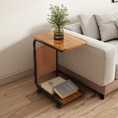 移動式邊桌, 核桃