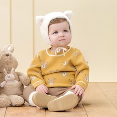 ETTOI 送禮用 Rudy 緹花針織上下裝套組