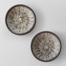 Mrs. Home 陶瓷醬油碟 Maruka 醬料碗, 棕色, 2個