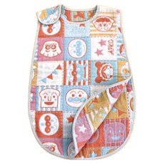 白牌 日式6層紗背心式防踢被, 麵包家族