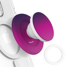 와이모 그라데이션 마그네틱 스마트톡 + 맥세이프 플레이트 세트, 라라랜드, 1세트