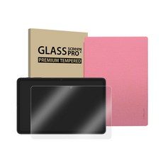 APEX Z4 PRO 옥타코어 태블릿PC + 강화유리필름 + 커버케이스, 블랙, 핑크, 128GB, Wi-Fi