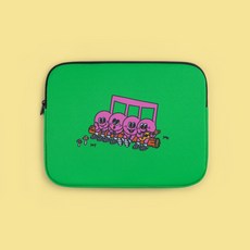올뉴프레임 Enjoy the music 노트북 파우치, 1개