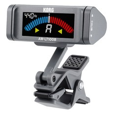 KORG 베이스용 클립 온 튜너, AW-LT100B, 혼합색상, 1개