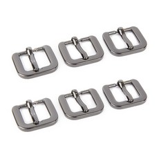 브랜드얀 가방끈 둥근 사각버클 15mm 3p, 2세트, 흑니켈