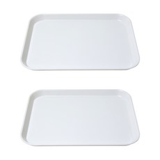 AWAKENSENSE 甜點託盤 L 2入, 純白色